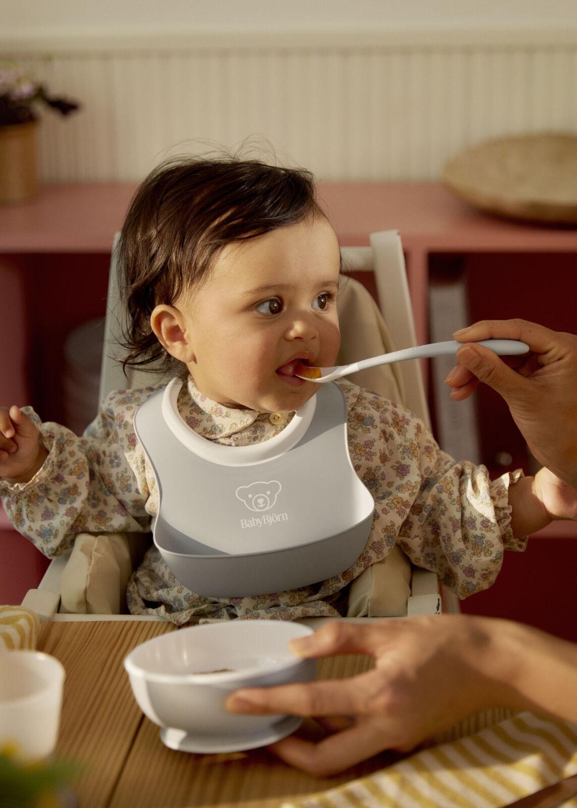Baby Feeding Set Gray BabyBjörn