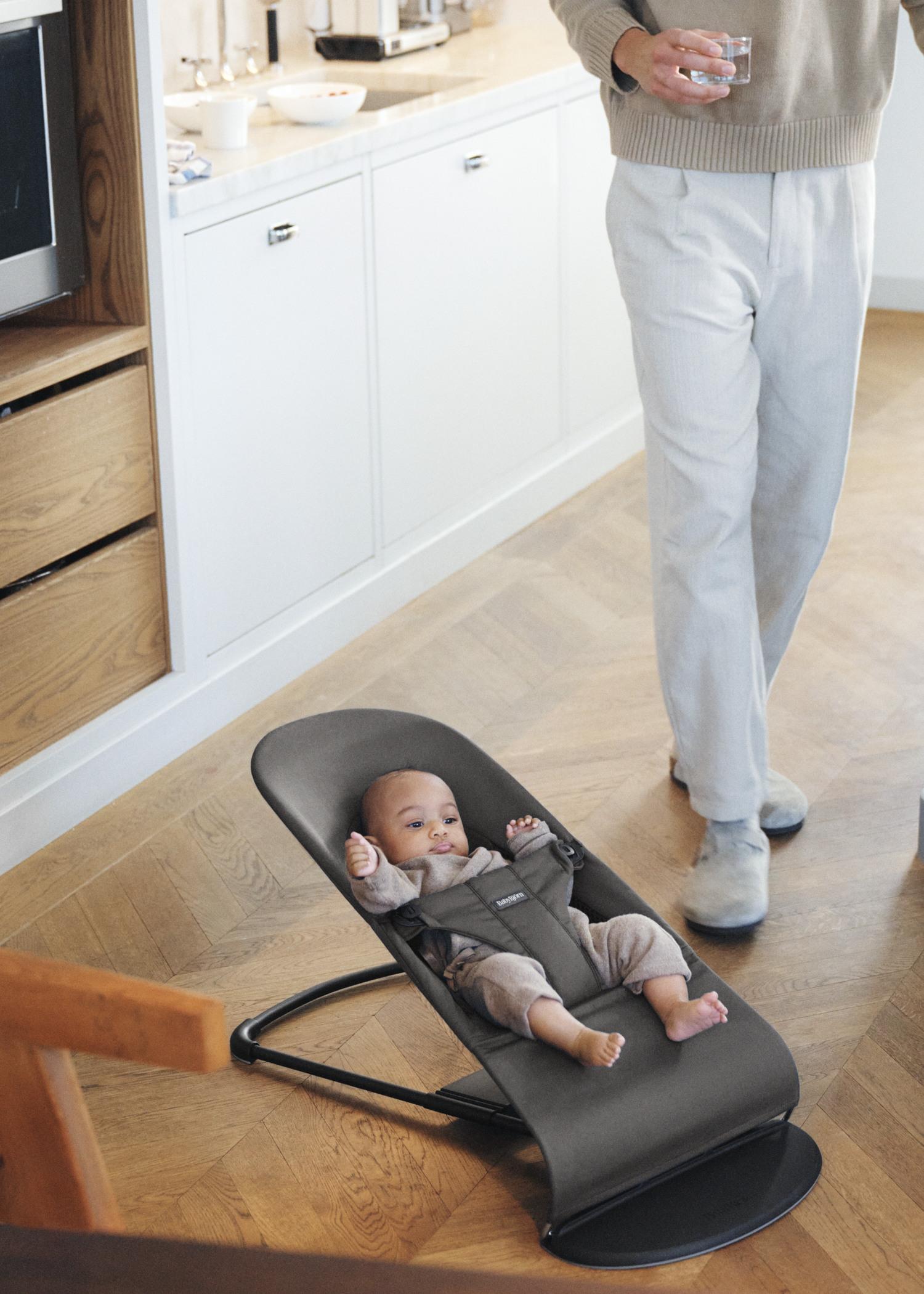 BabyBjörn Bouncer Balance Soft Dark grey Trifabric
