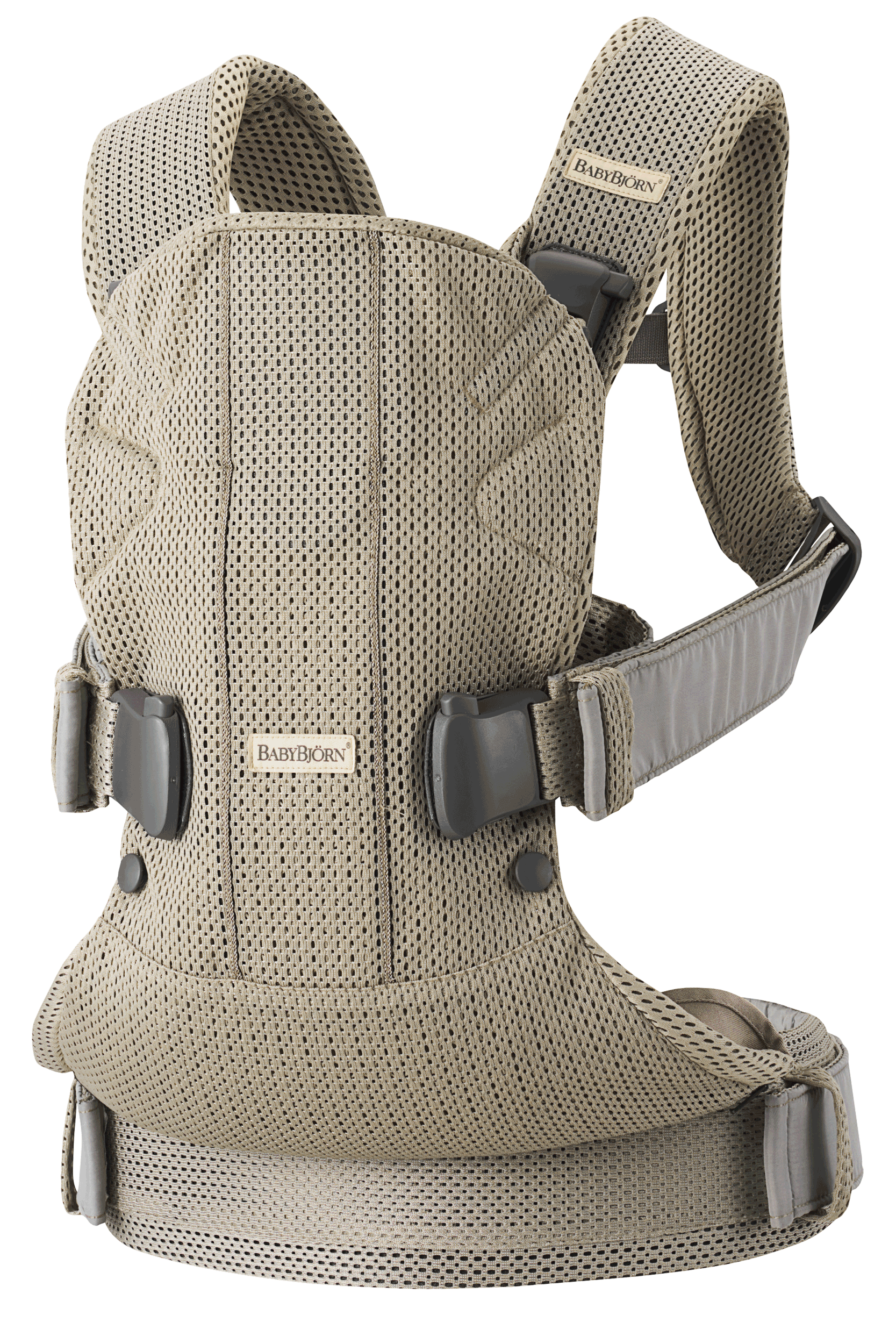 Baby Carrier One Air in Grey beige 3D Mesh - BabyBjörn